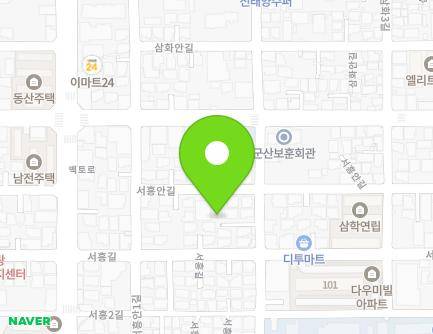 전북특별자치도 군산시 서흥안2길 31-4 (문화동, 행운암) 지도