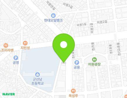 전북특별자치도 군산시 월명로 391 (미원동, 대승카페트백화점) 지도