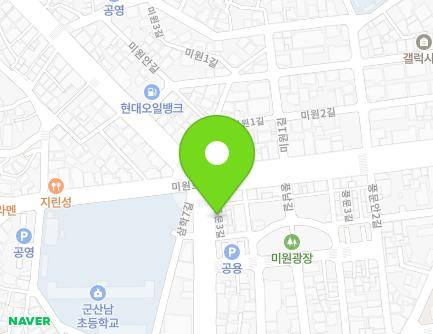 전북특별자치도 군산시 월명로 396 (미원동, 신흥가전판매장) 지도