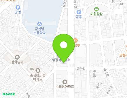 전북특별자치도 군산시 월명로 373 (미원동, 전북제일교회) 지도