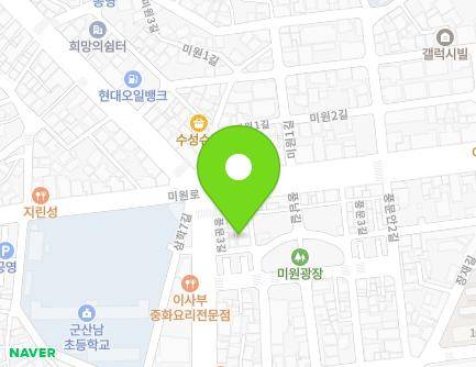 전북특별자치도 군산시 풍문3길 5-2 (미원동) 지도
