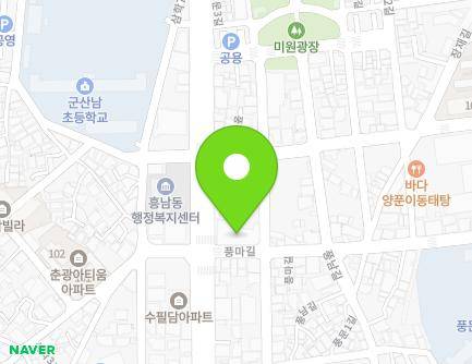 전북특별자치도 군산시 월명로 374 (미원동) 지도