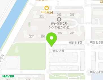 전북특별자치도 군산시 미장안길 33-14 (미장동) 지도