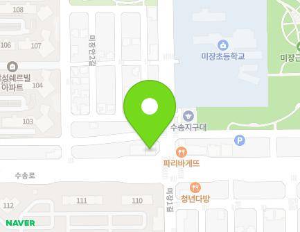 전북특별자치도 군산시 미장안길 3 (미장동) 지도