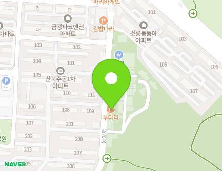 전북특별자치도 군산시 동아로 140 (산북동, 딥스보습학원) 지도