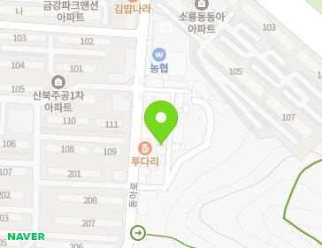 전북특별자치도 군산시 동아로 146-10 (산북동, 신부된교회) 지도