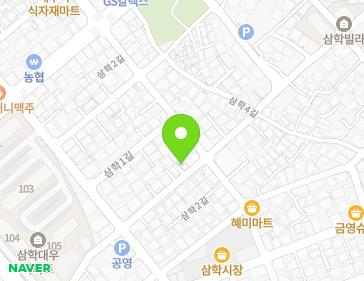 전북특별자치도 군산시 삼학안2길 21-2 (삼학동) 지도