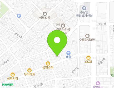 전북특별자치도 군산시 삼학3길 34-6 (삼학동) 지도