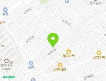 전북특별자치도 군산시 삼학2길 31-4 (삼학동) 지도