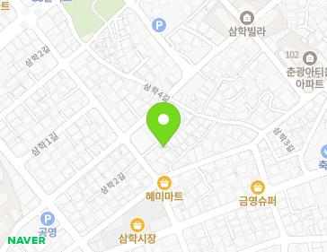 전북특별자치도 군산시 삼학2길 32-2 (삼학동) 지도