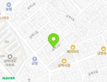 전북특별자치도 군산시 삼학2길 31-8 (삼학동) 지도