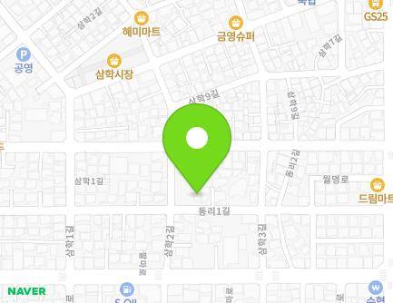전북특별자치도 군산시 동리1길 47 (삼학동) 지도