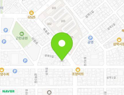 전북특별자치도 군산시 축동로 177-1 (삼학동) 지도