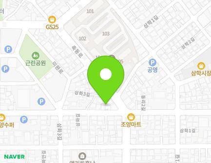 전북특별자치도 군산시 축동로 175 (삼학동) 지도