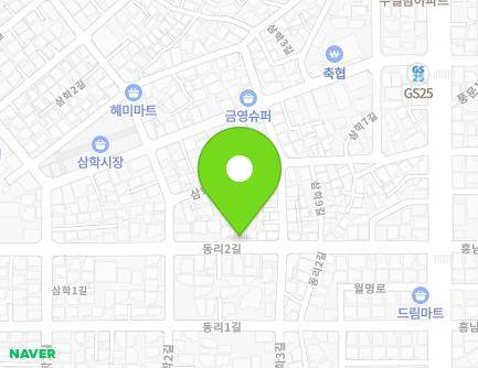 전북특별자치도 군산시 동리2길 27 (삼학동, 한진산업) 지도