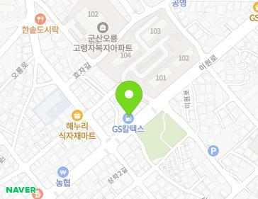 전북특별자치도 군산시 미원로 57 (삼학동, 동진주유소) 지도
