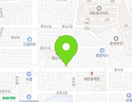 전북특별자치도 군산시 팔마로 141 (서흥남동, 콩이랑팥이랑) 지도