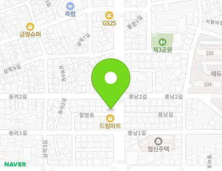 전북특별자치도 군산시 월명로 343 (서흥남동, 치킨왠호프) 지도