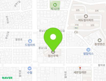 전북특별자치도 군산시 흥남1길 14 (서흥남동, 협신빌라) 지도