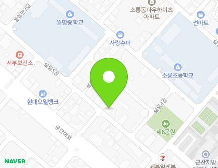 전북특별자치도 군산시 설림5길 66 (소룡동, 소룡빌라) 지도