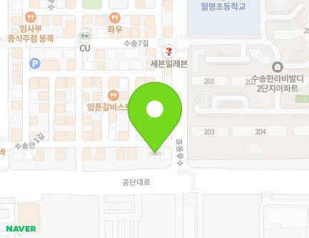 전북특별자치도 군산시 수송안1길 22 (수송동, 체이스빌) 지도