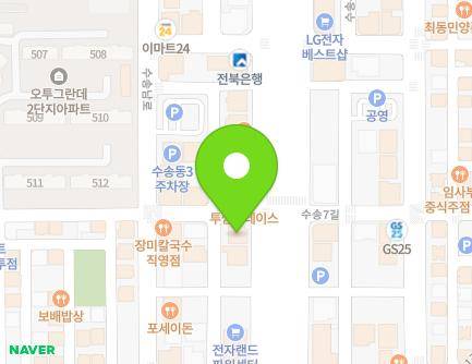 전북특별자치도 군산시 월명로 191 (수송동, 현대자동차) 지도