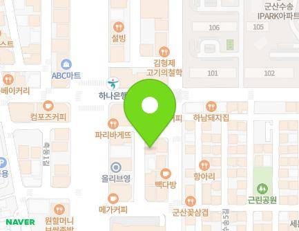 전북특별자치도 군산시 수송5길 10 (수송동, 현성빌딩) 지도