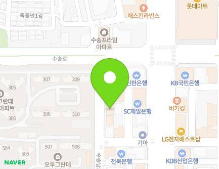 전북특별자치도 군산시 수송남로 42 (수송동) 지도