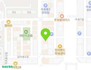 전북특별자치도 군산시 수송남로 12 (수송동) 지도