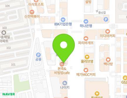 전북특별자치도 군산시 월명로 245 (수송동) 지도