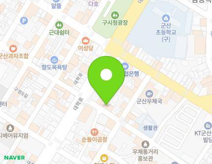 전북특별자치도 군산시 우체통거리2길 44 (신창동, 명성안경원) 지도