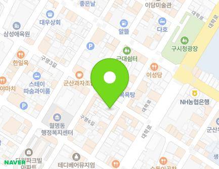 전북특별자치도 군산시 구영7길 65-3 (신창동, 우림빌딩) 지도
