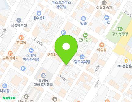 전북특별자치도 군산시 구영6길 64 (신창동, 우연휴게실) 지도