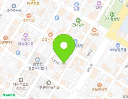 전북특별자치도 군산시 구영7길 55 (신창동, 다원각) 지도