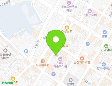 전북특별자치도 군산시 구영3길 58 (신창동, 단비휴게실) 지도