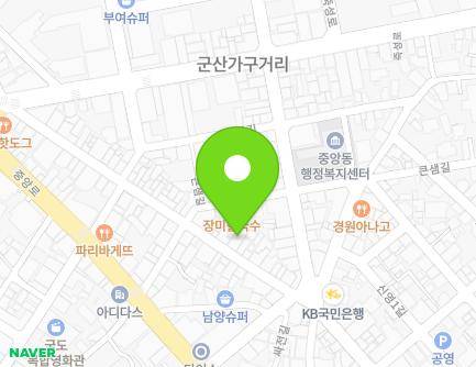 전북특별자치도 군산시 영동로 8-1 (영동, 크로커다일) 지도