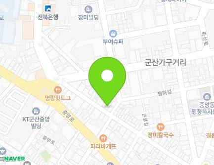 전북특별자치도 군산시 영동로 20-1 (영동, 하이패션) 지도