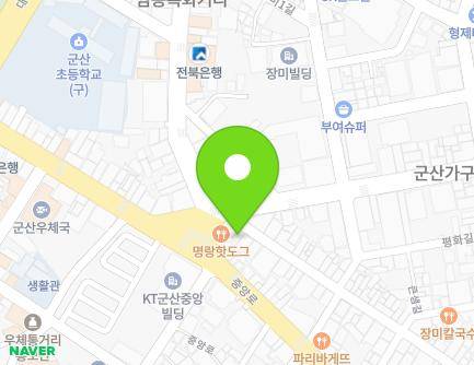 전북특별자치도 군산시 영동로 29 (영동, 플라스틱) 지도