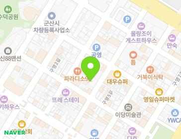 전북특별자치도 군산시 구영5길 109 (영화동) 지도