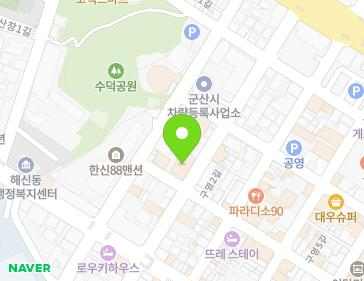 전북특별자치도 군산시 구영2길 31 (영화동, 영화주택) 지도