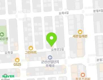 전북특별자치도 군산시 요죽안2길 33-16 (오식도동) 지도