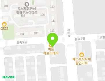 전북특별자치도 군산시 요죽안2길 60 (오식도동) 지도