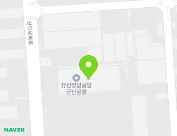 전북특별자치도 군산시 산단남북로 110 (오식도동, 유신정밀공업(주)) 지도