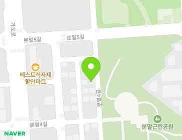 전북특별자치도 군산시 분멀안길 58-26 (오식도동, 미광빌) 지도