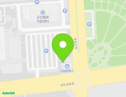 전북특별자치도 군산시 동장산로 5 (오식도동, 대한통운군장산단주유소) 지도