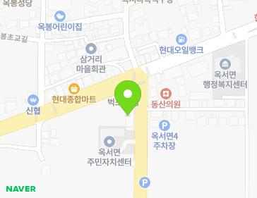 전북특별자치도 군산시 옥서면 옥봉들3길 4-1 (방앗간) 지도