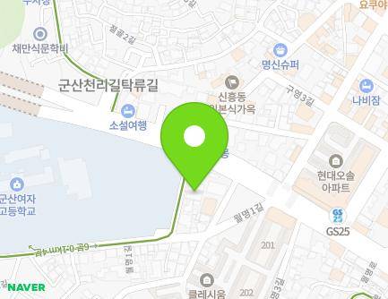전북특별자치도 군산시 월명로 509-5 (월명동, 예지어린이집) 지도