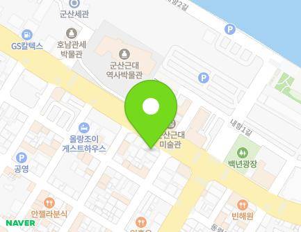 전북특별자치도 군산시 해망로 227 (장미동, 태영산업㈜) 지도