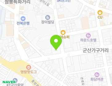 전북특별자치도 군산시 죽성로 13 (장미동) 지도