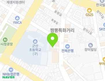 전북특별자치도 군산시 동령길 29 (장미동) 지도